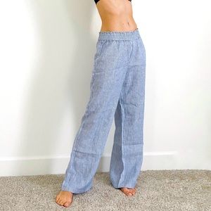 Chelsea & Theodore Linen Pants NWT Size Small